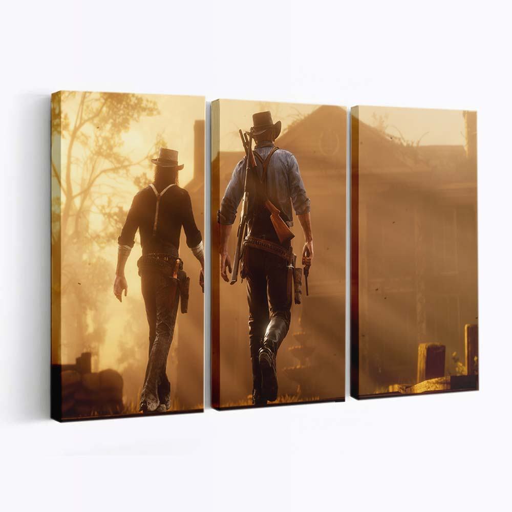 red dead redemption 2 cowboys 4k 7n